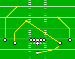 4 Wide - Quick Slants