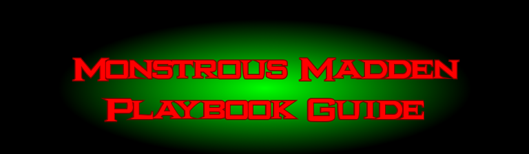 Monstrous Madden Playbook Guide